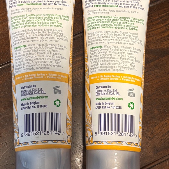 2 PACKHuman+Kind Body Souffle - Light, Fluffy Skin Conditioner for Hydrating - Picture 4 of 5
